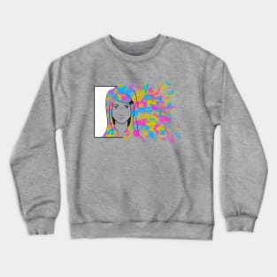 Ink Girl Crewneck Sweatshirt